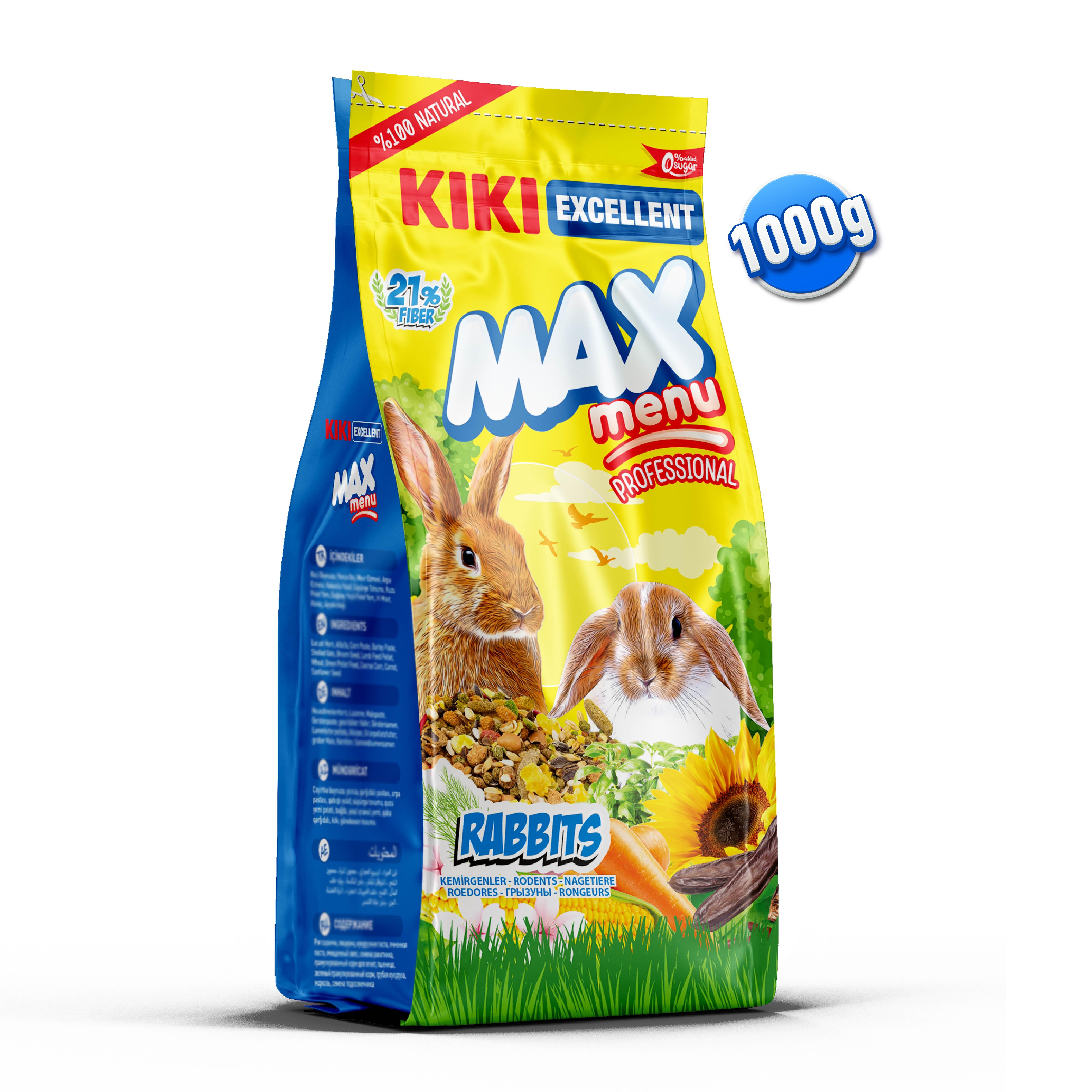 Kiki Excellent Tavşan Yemi 1000 g