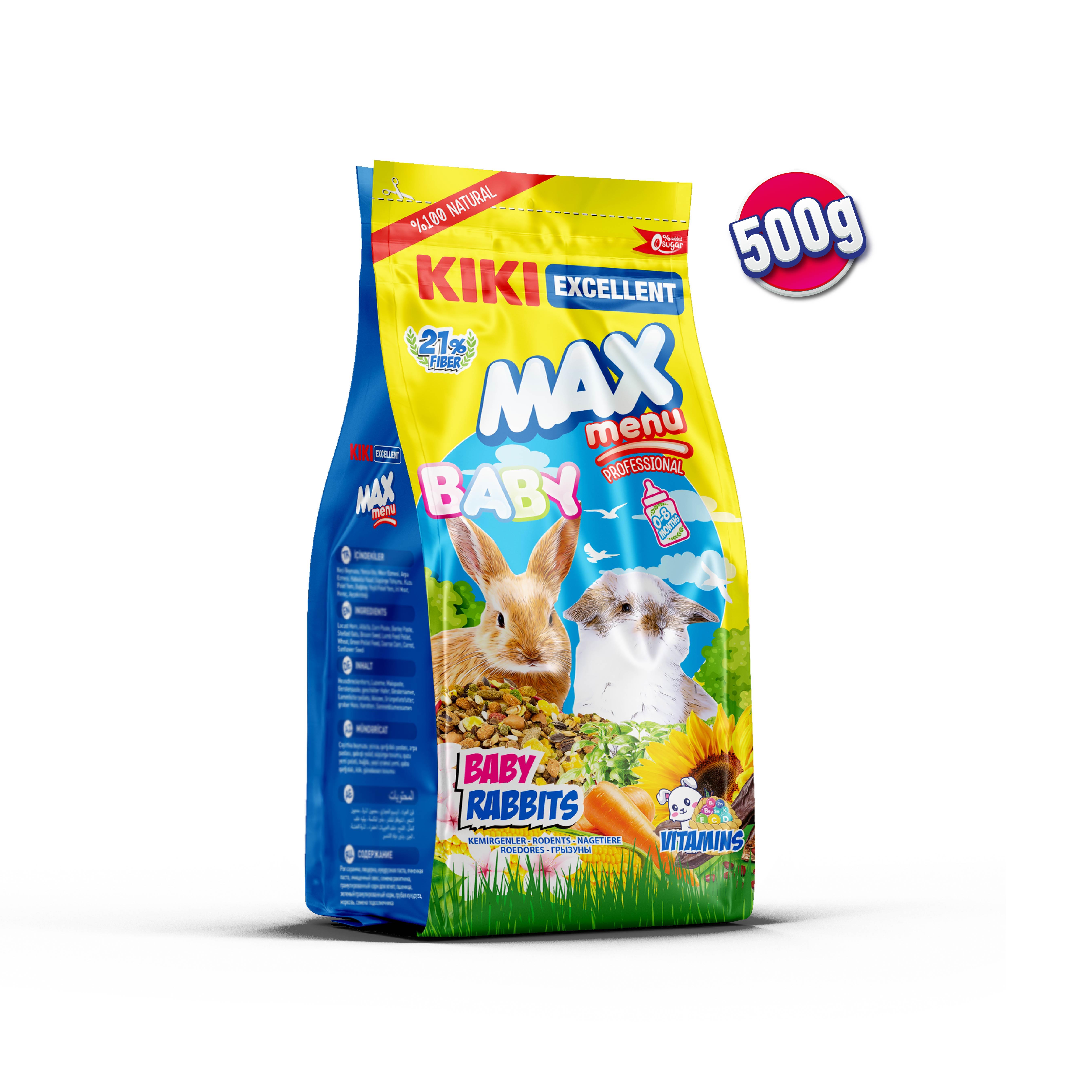 Kiki Excellent Yavru Tavşan Yemi 500 g