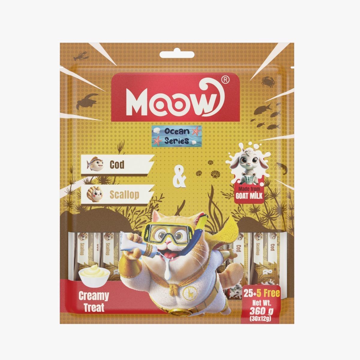 Moow Marina Balıklı & Deniz Taraklı & Keçi Sütlü Krema 30'lu