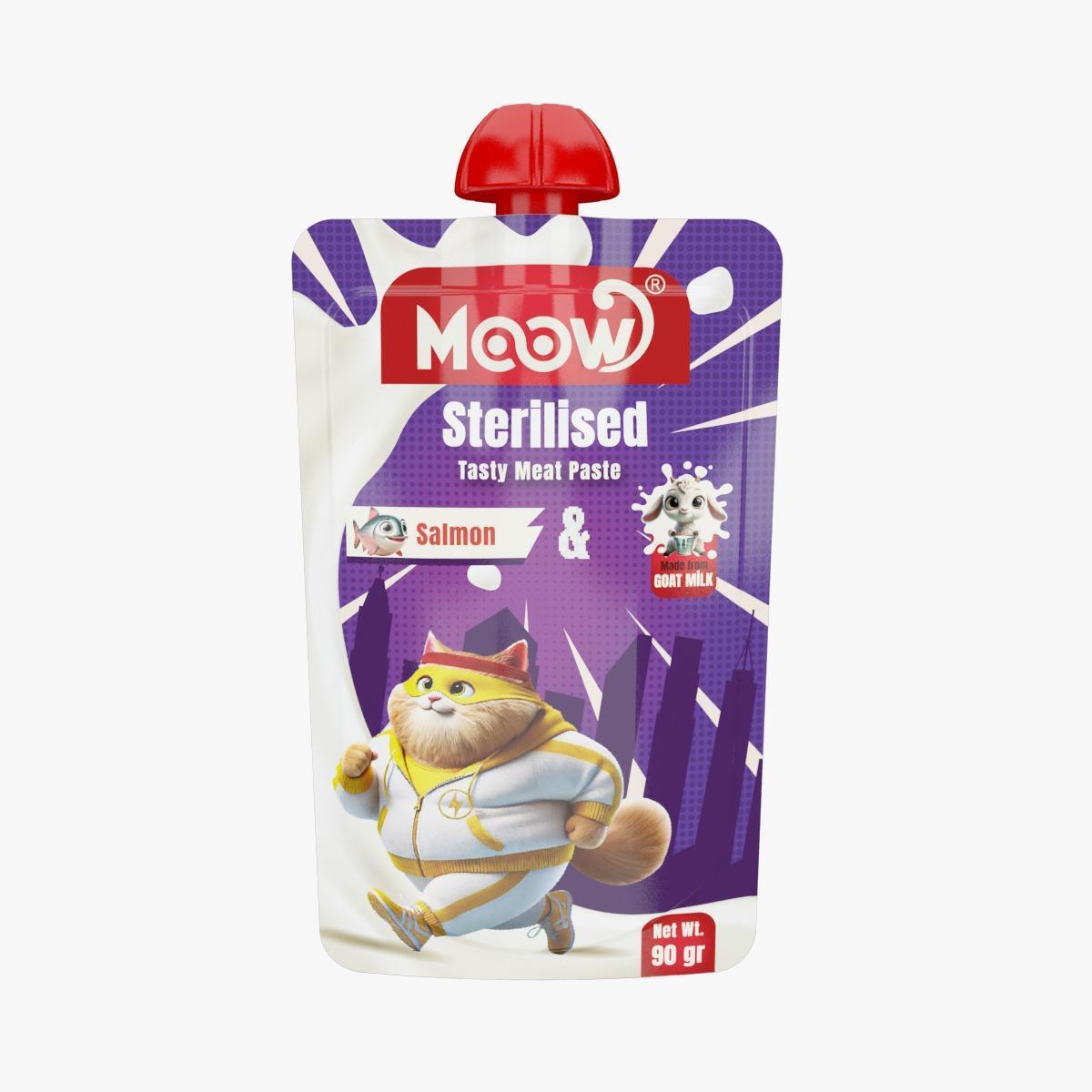 Moow Somonlu & Keçi Sütlü Sterilised Et Ezme 90 g