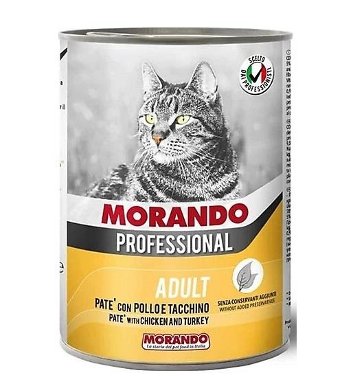Morando Tavuklu & Hindili Kedi Konservesi 405 gr