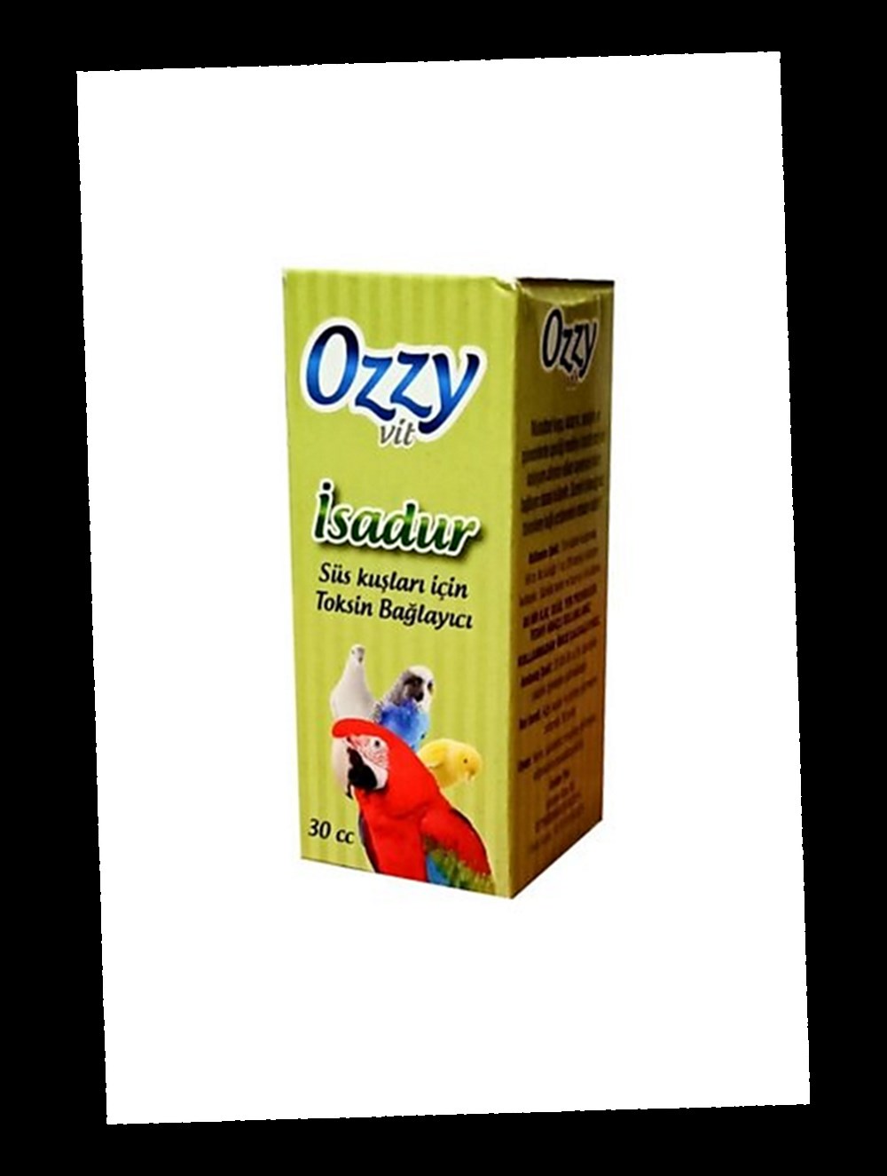 Ozzy Isadur Kuşlar Için Ishal Kesici Vitamin 30 cc