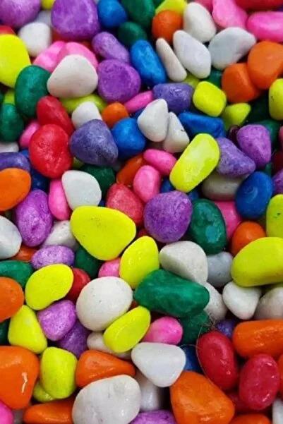 Renkli Akvaryum Çakılı 10 kg