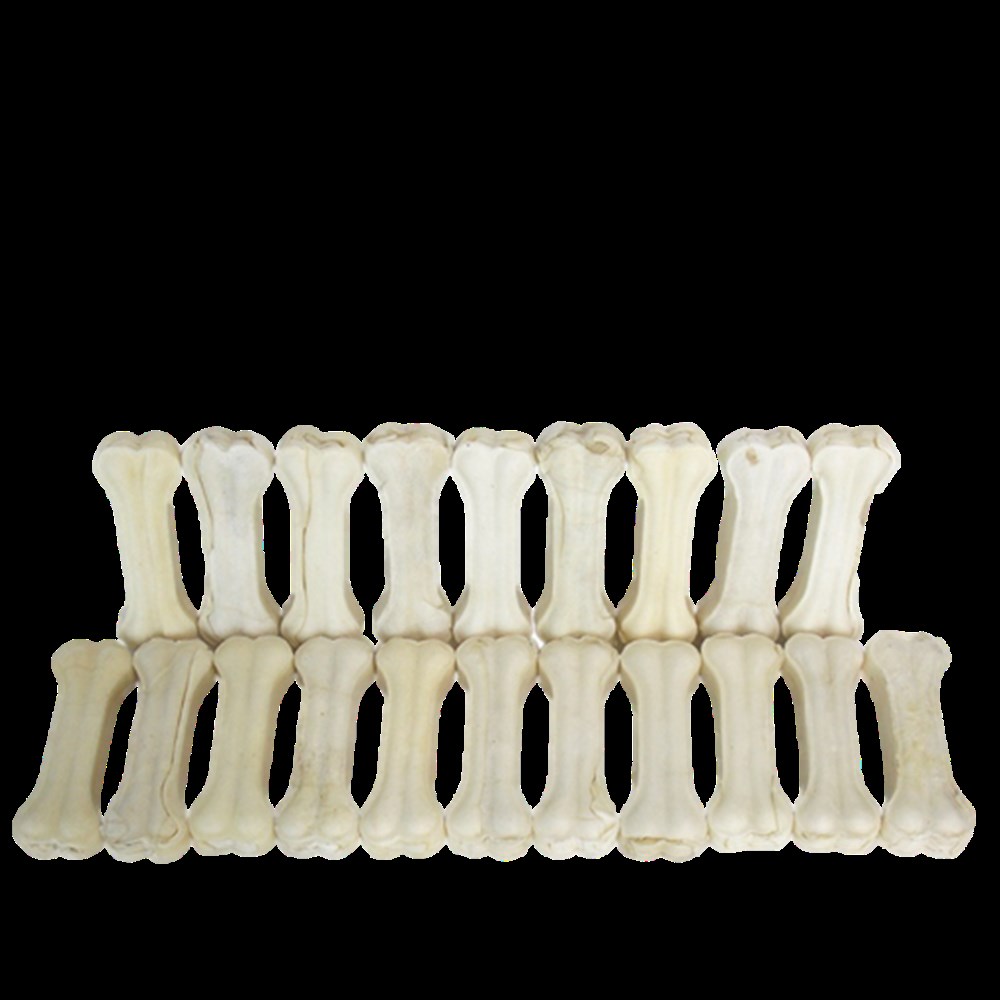 Sütlü Deri Kemik 10 cm 40-45 g 20 Li Paket