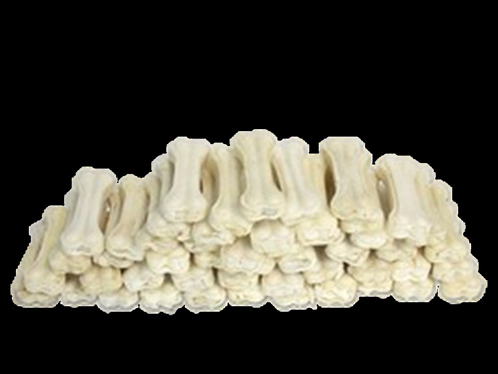 Sütlü Deri Kemik 8 cm 20-25 g 50 Li Paket