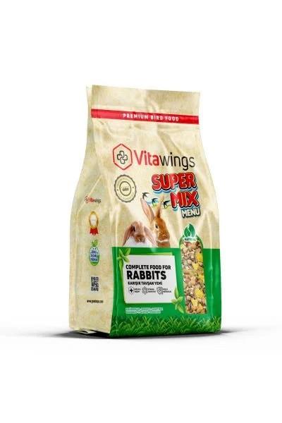 Vitawings Süper Mix Tavşan Yemi 800 g