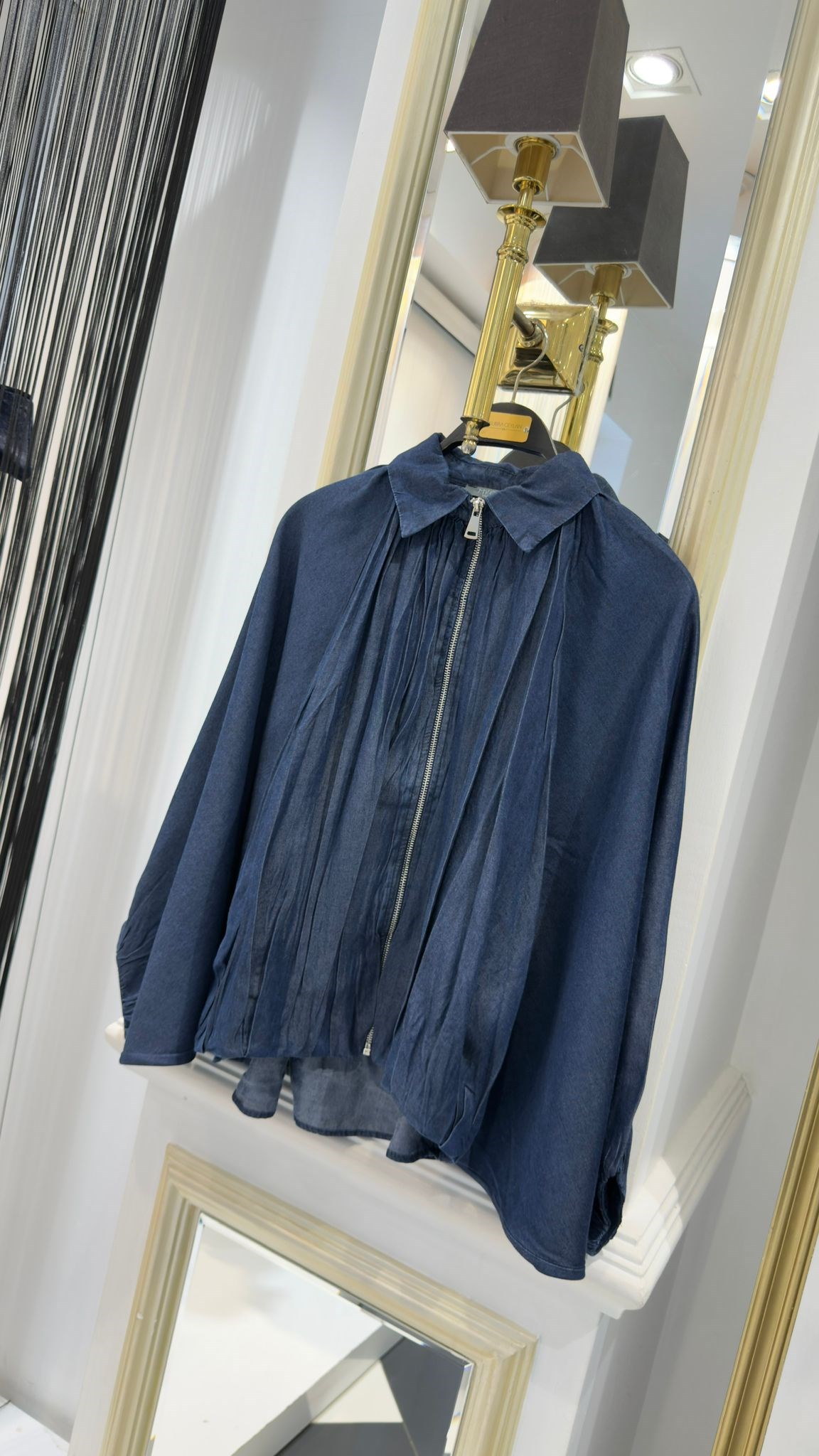 Bomber Fermuar Detay Ceket