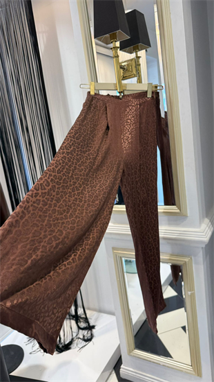 Jakar Desenli Palazzo Pantolon