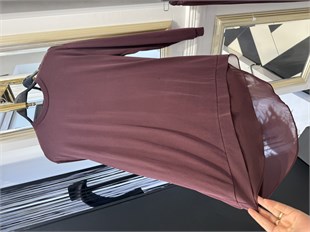 Şifon Detaylı Pantolonlu Takım