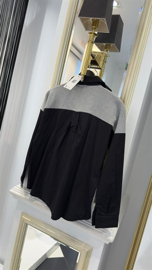  Yaka Taş Detay  Gömlek