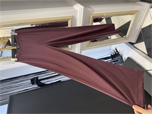 Şifon Detaylı Pantolonlu Takım