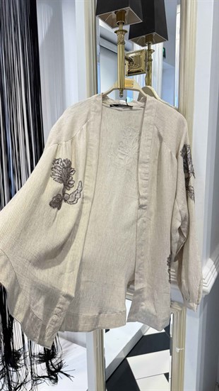 Kol Taş Detay Kimono