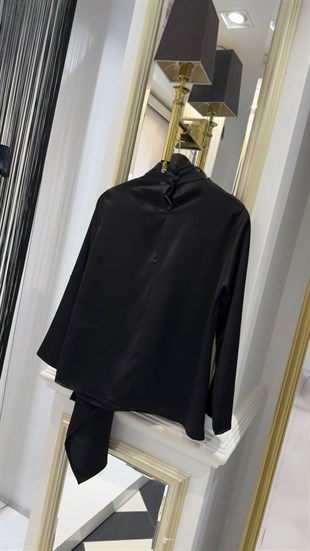 Anvelog Yaka Düğmeli Bluz