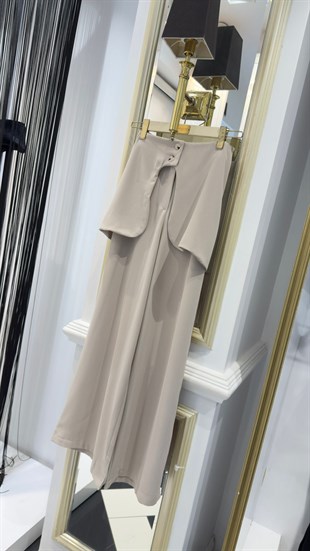 Bel Kuşak Detay Pantolon