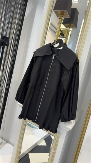 Fermuarlı Pile Detay Kap