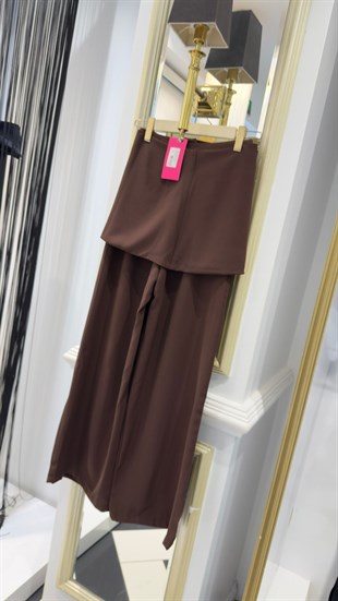 Bel Kuşak Detay Pantolon