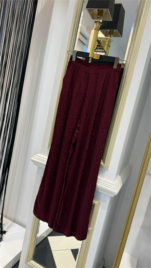 Jakar Desenli Palazzo Pantolon