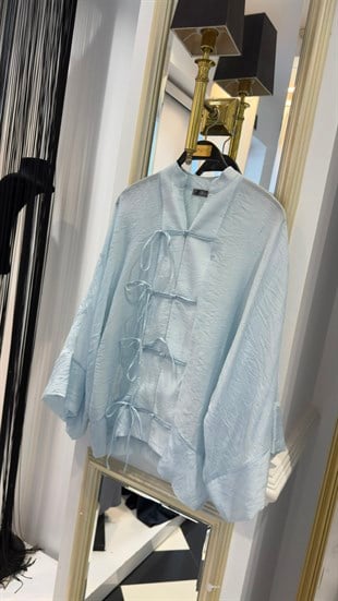 Önü Bağlamalı Kimono