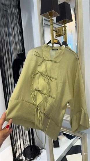 Önü Bağlamalı Kimono