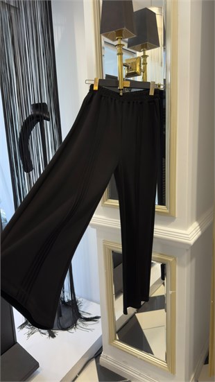Beli Büzgülü Pantalonlu Takım