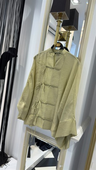 Önü Bağlamalı Kimono