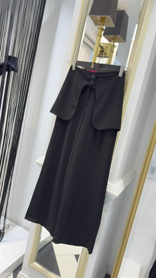 Bel Kuşak Detay Pantolon