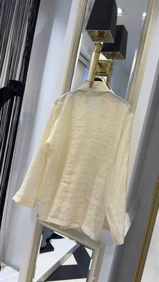 Kuşak Detaylı Keten Kimono