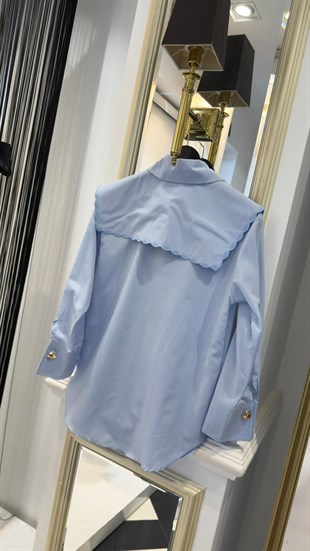 Yaka İşleme Detay Gömlek