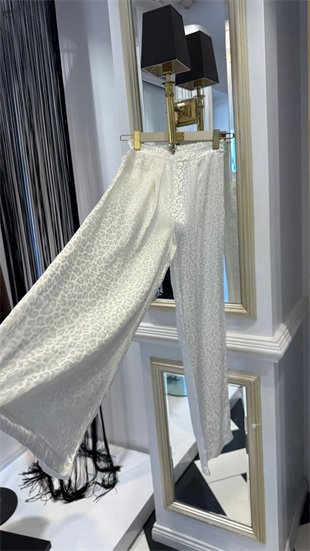 Jakar Desenli Palazzo Pantolon