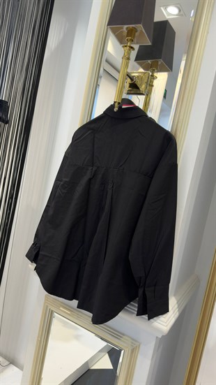 Güpürlü İnci Detay Gömlek