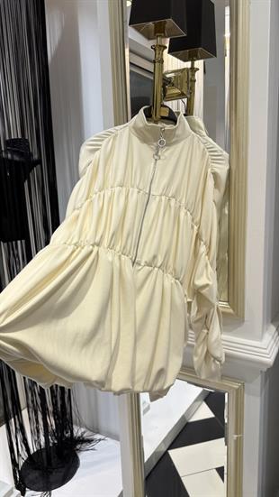 Büzgü Detay Pant Takım