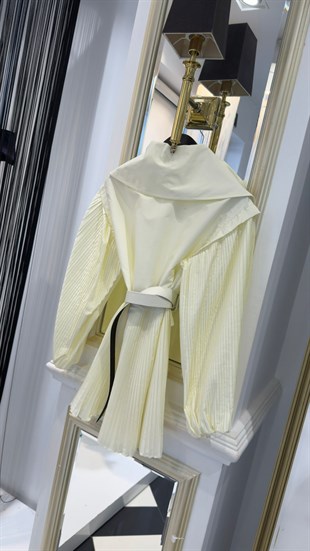 Fermuarlı Pile Detay Kap