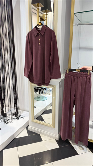 Polo Yaka  Pantolonlu Takım 