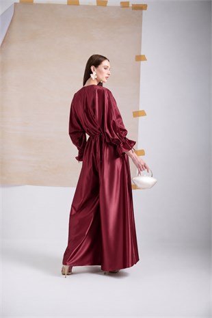 Pantalonlu Saten Takım