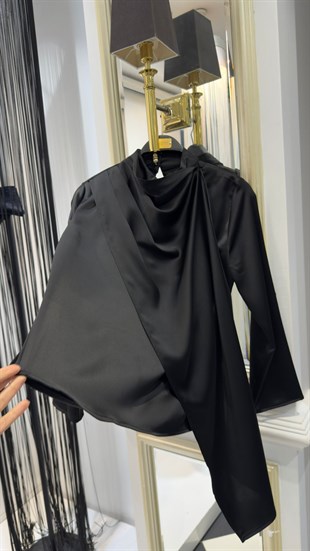 Anvelog Yaka Düğmeli Bluz