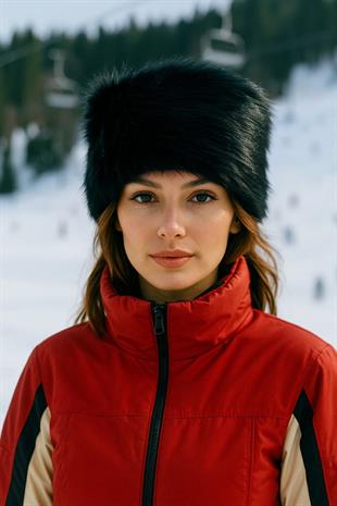 Kalın Peluş Kalpak Şapka