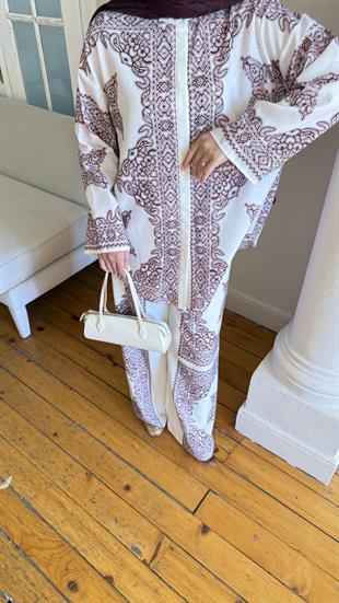 Keten Desenli Takım