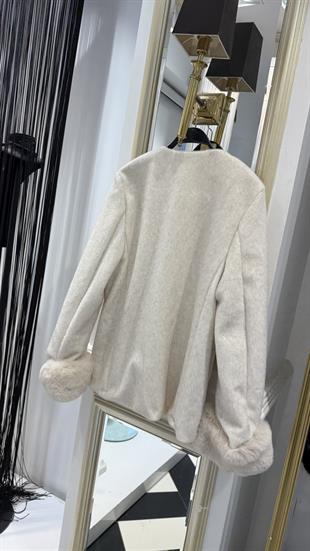 Kol Kürklü Peluş Kaban