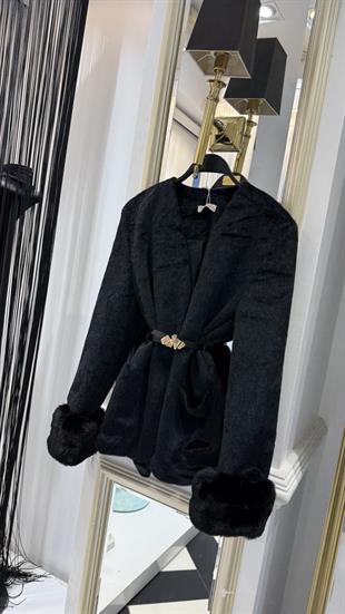 Kol Kürklü Peluş Kaban