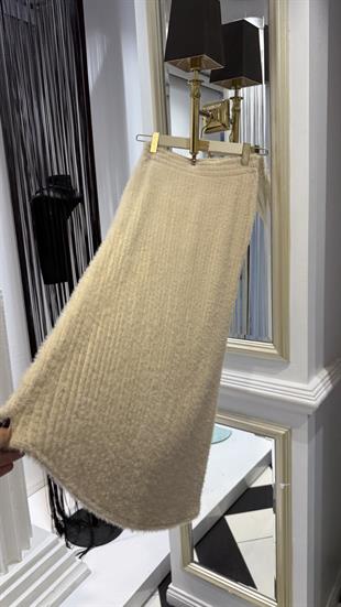 Kürk Detay Etekli Takım