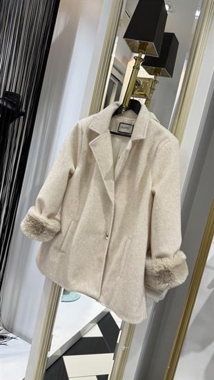 Kürklü Kaşe Ceket