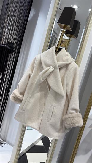 Kürklü Kaşe Ceket