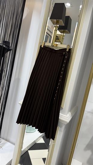 Kuş Gözü Detay Etek