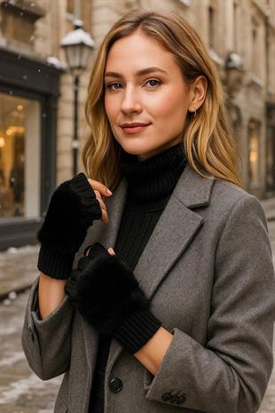 Peluş Kesik Eldiven