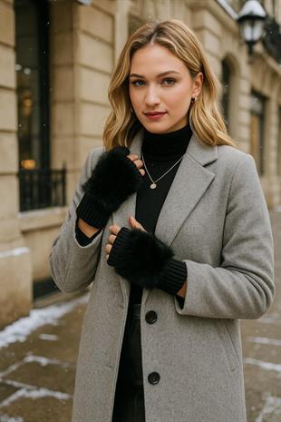 Peluş Kesik Eldiven