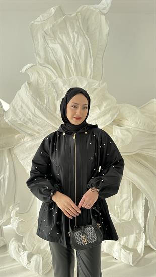 Tasarım Kapüşon Trenç