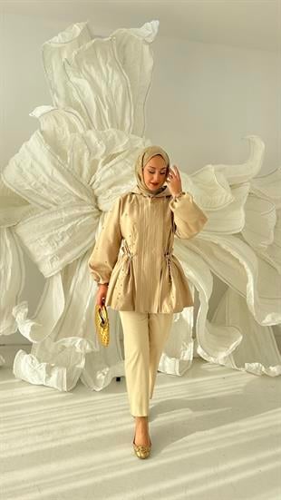 Tasarım Kapüşon Trenç