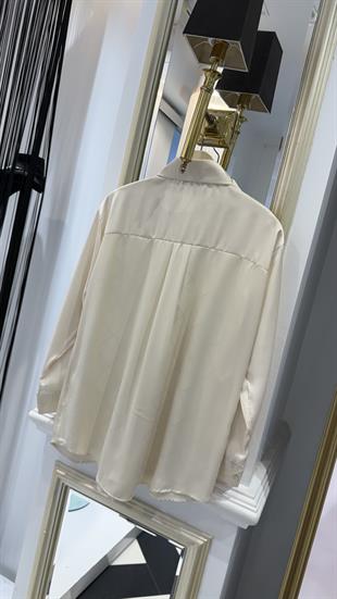 Taşlı Detaylı Gömlek