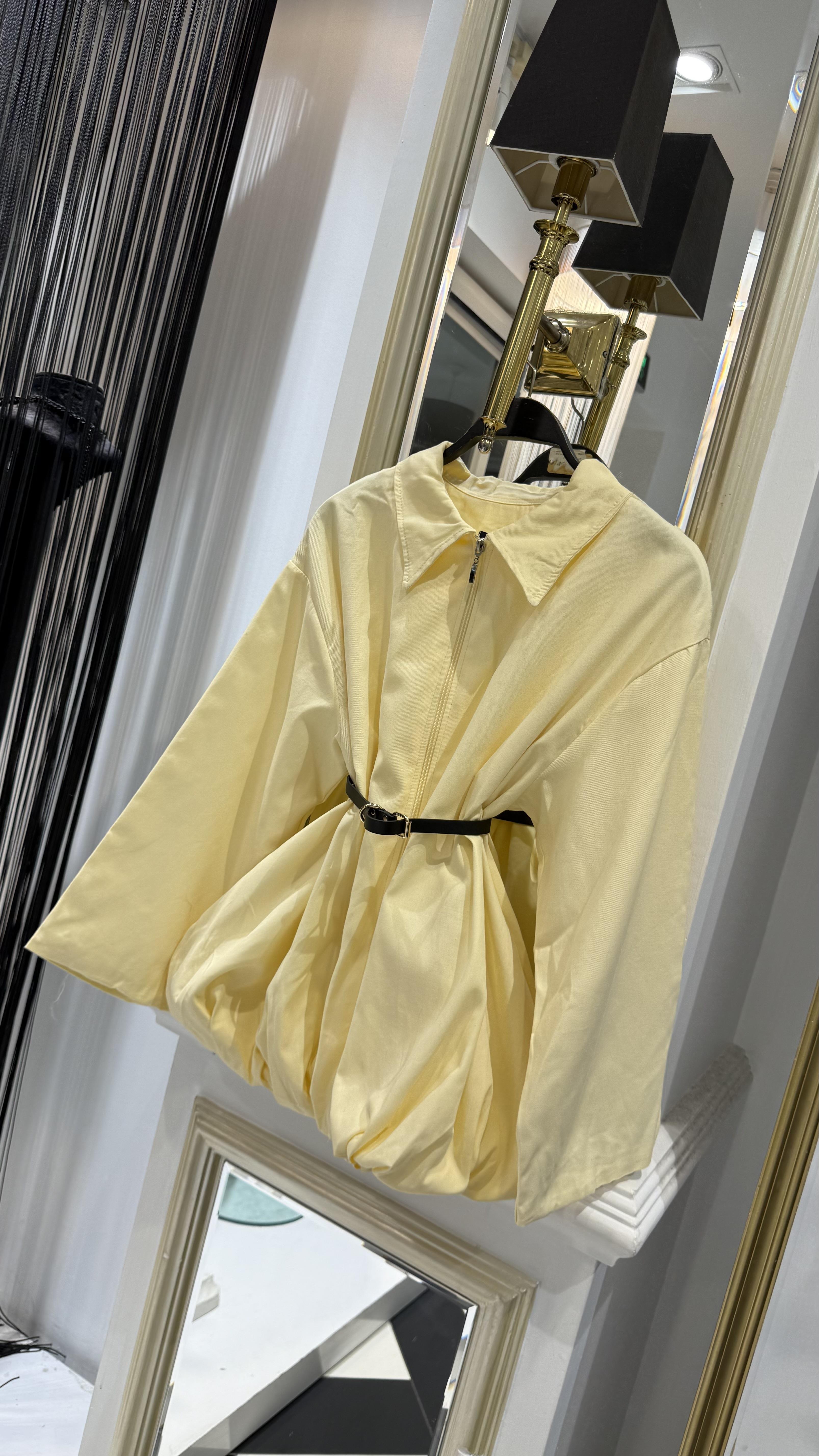 Gabardin Bomber Ceket