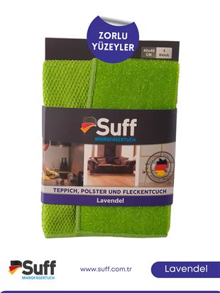 Suff Lavendel Zorlu Yüzey Bezi     40x40 